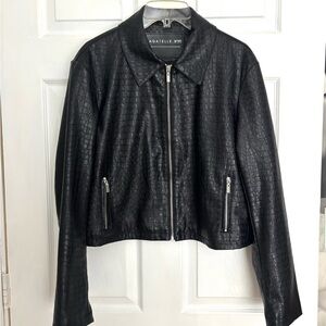 Like new Bagatelle NYC faux leather jacket